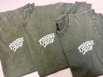 Moss green WASH tee